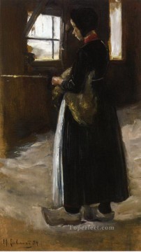 spinner 1886 Max Liebermann Impresionismo alemán Pinturas al óleo
